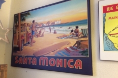 Santa Monica Poster end of Route 66