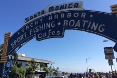 Santa Monica Pier, end of Route 66