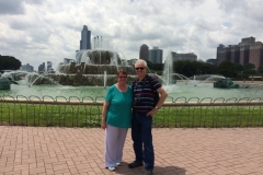 Buckingham Fountain in Millennium Park