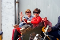 Our Tour Guide and Local Guide in a Rickshaw, Suzhou