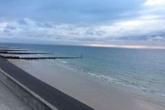 The beach