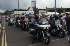 Bikers rally in Sheringham