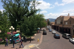 Overlooking the Town Square, Santa Fe